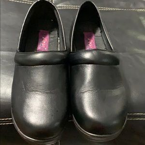 Black AirFlex Nursing Clogs